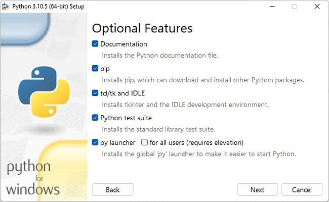 install-pip-python-optional-features