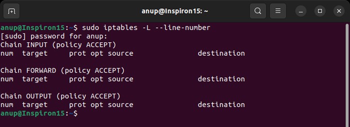 iptables