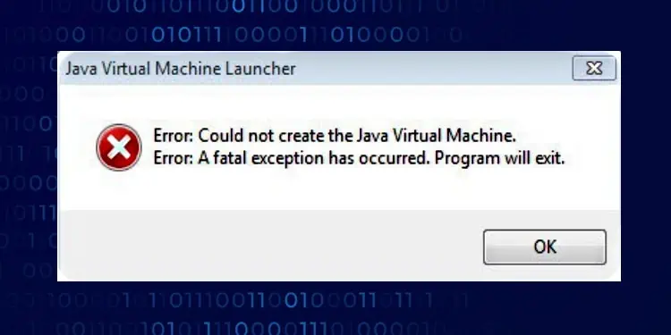 How to Fix “Java Virtual Machine Launcher” Error in Windows