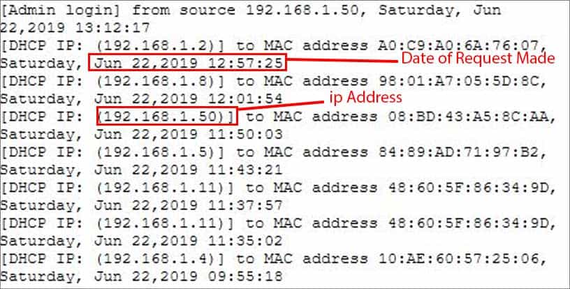 How to Monitor Internet Traffic From a Router? 7 log-details