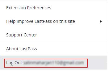 logout