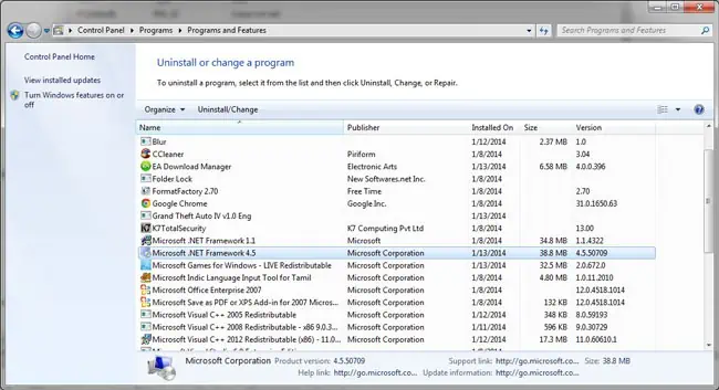 microsoft-.net-framework-control-panel