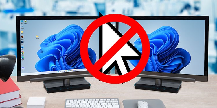 mouse won't go to other screen