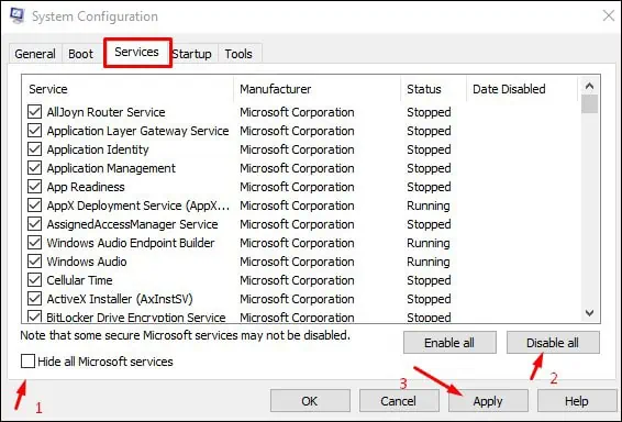 Why is My Task Manager Empty? Here's How to Fix It. 31 msconfig_clean_boot