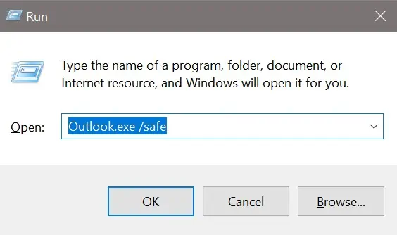 outlookexe-run-command