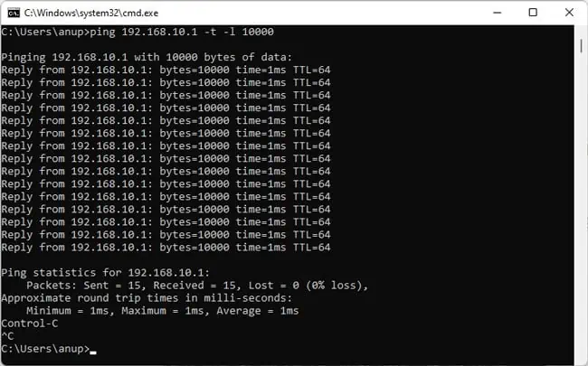 ping-default-gateway