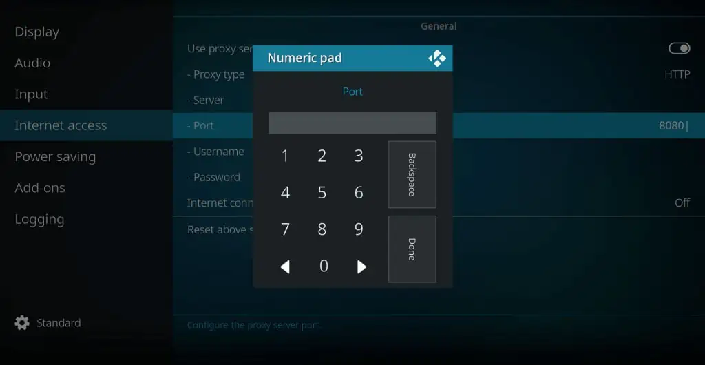 port-in-kodi