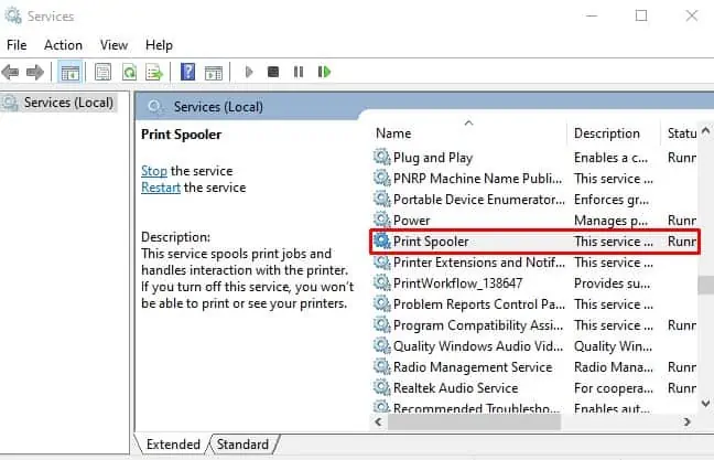 print-spooler-service