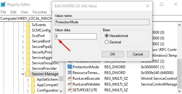 How to Fix “The Local Device Name Is Already In Use” Error? 34 protection-mode-value-data-0