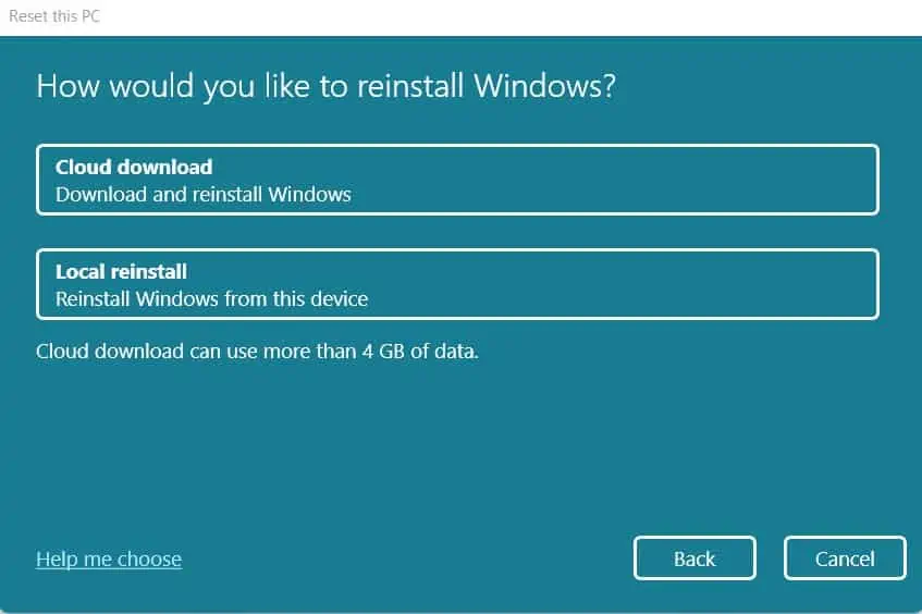 Fix: Laptop Screen Turned Black, But is Still Running 50 reinstall-windows