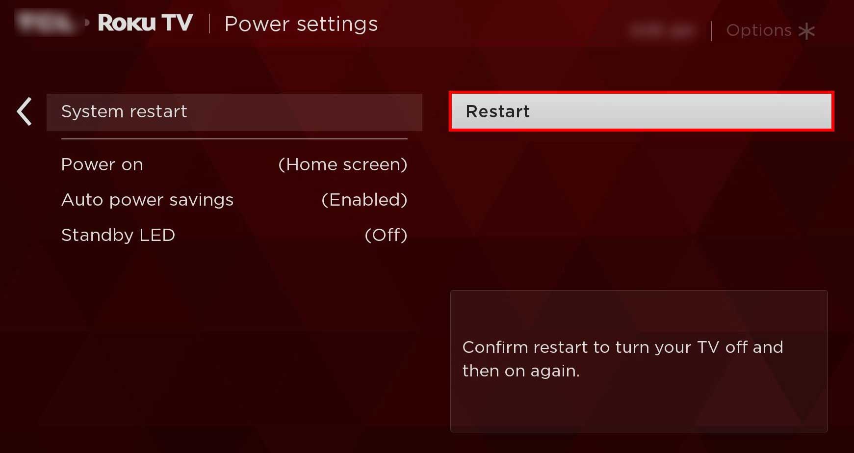 How To Factory Reset A Roku TV - 14