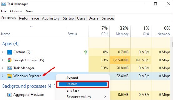 restart_windows_explorer