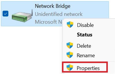 right-click-network-bridge-choose-properties