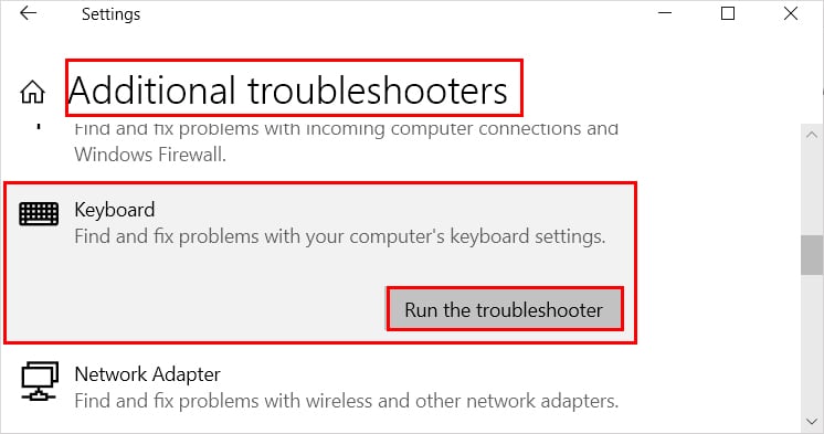 run-keyboard-troubleshooter