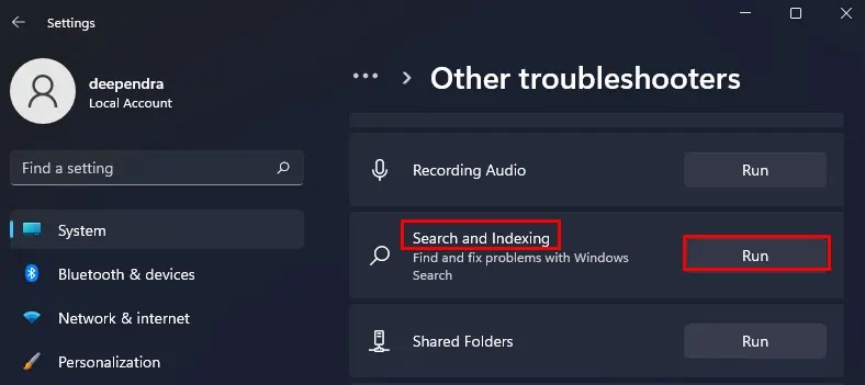 run-search-and-indexing-troubleshooter