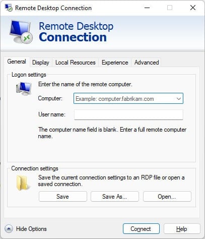 save-rdp-connection-settings