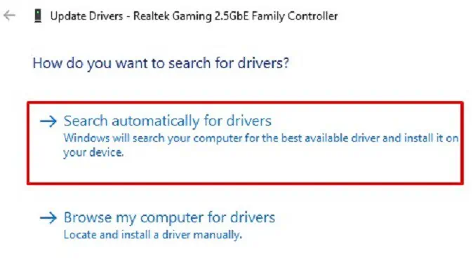 search-for-network-driver-automatically