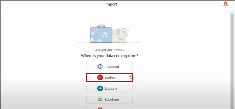 select-lastpass-on-1password