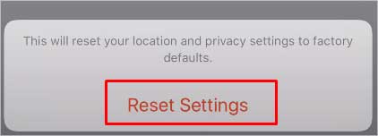select-reset-settings-now