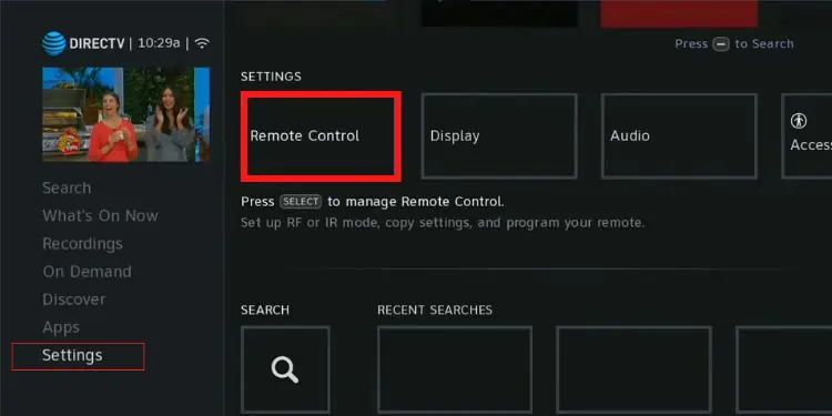 settings-remote-control