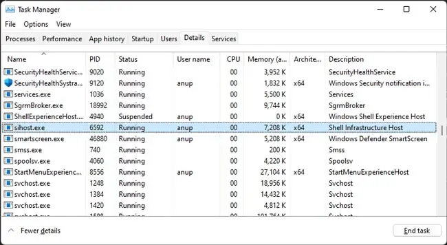 sihost-task-manager