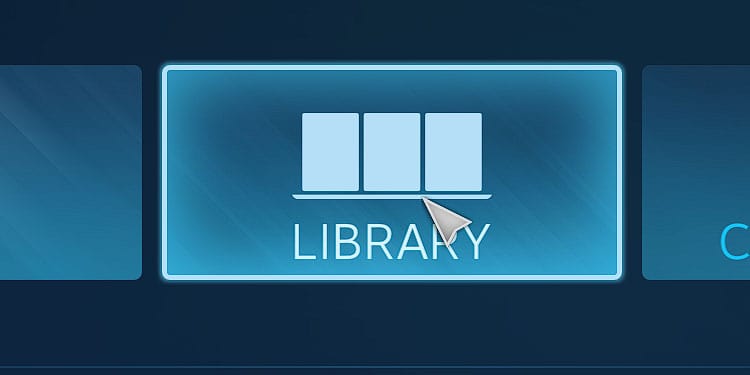 steam big picture library