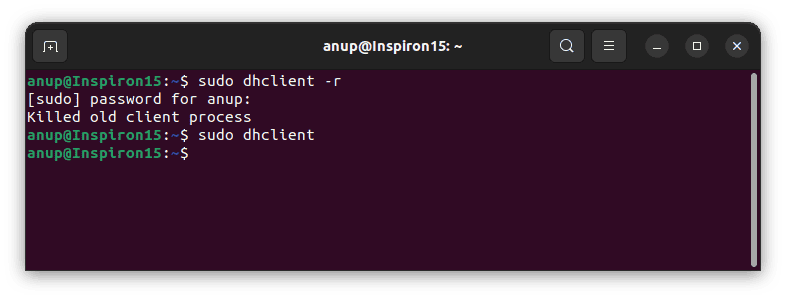 Ubuntu WiFi Not Working? Here’s How To Fix It 10 sudo dhclient r