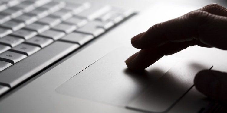 touchpad not working on a laptop