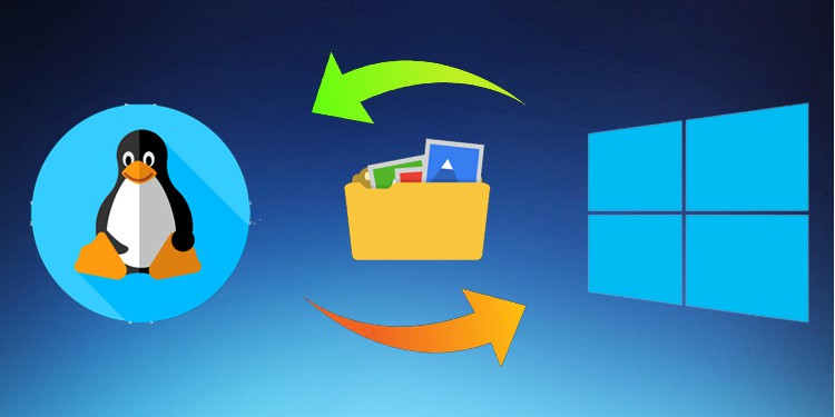 transfer file from linux to windows