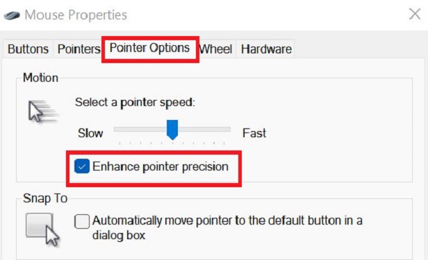 turn-on-enhance-pointer-precision