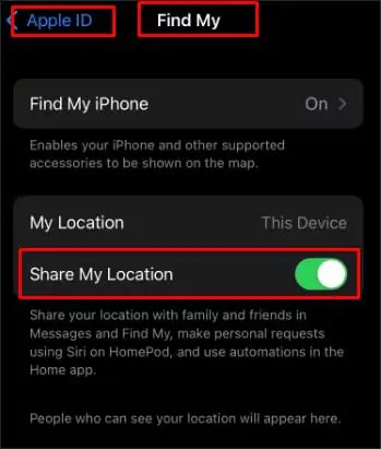 turn-share-my-location-on