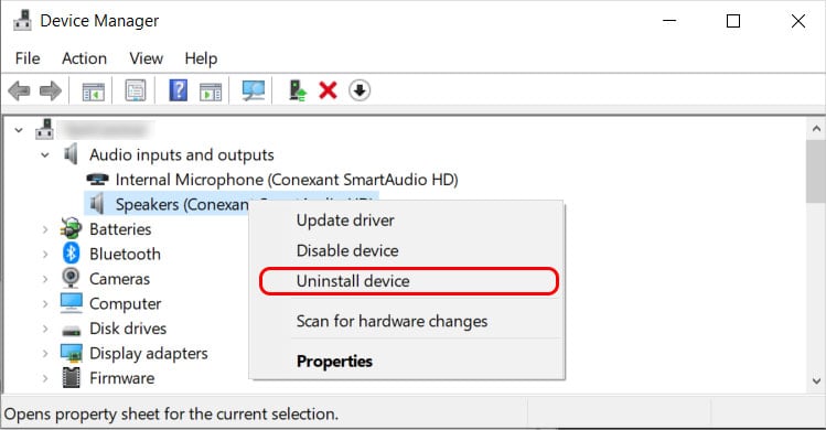 uninstall-audio-device