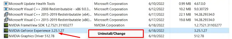 uninstall-geforce-experience