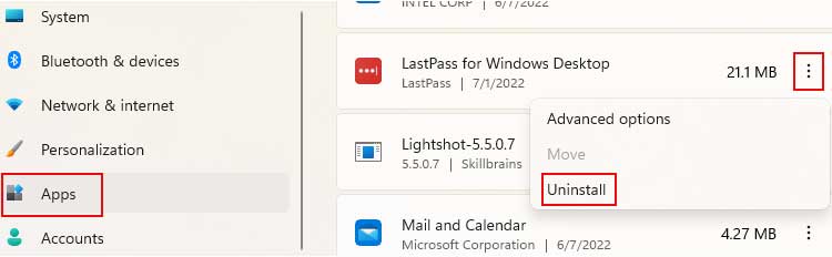 uninstall-lastpass-win11