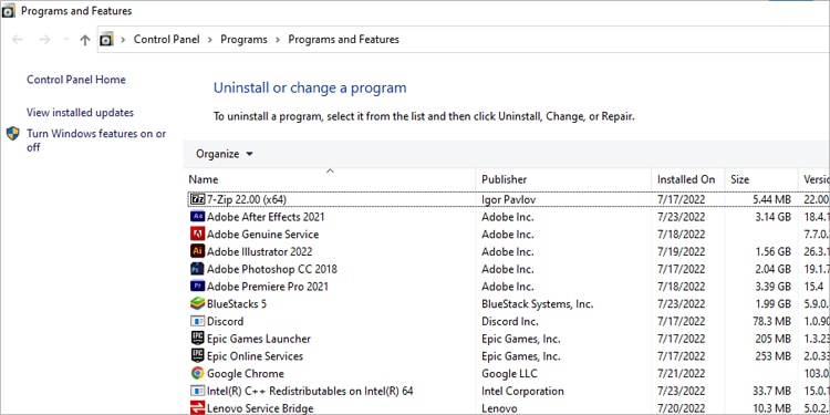 uninstall-program