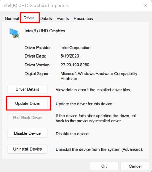 update driver