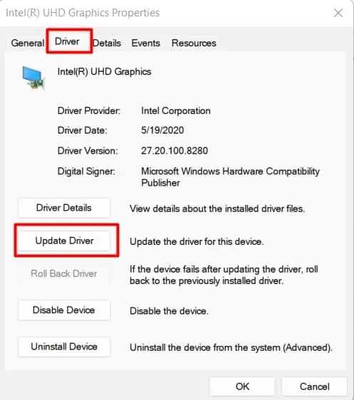 My Monitor Screen is Green - Why & How to Fix it 28 update-driver-8