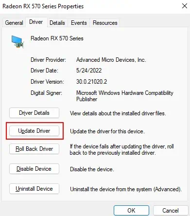 How to Fix Elden Ring Not Launching on Steam 34 update-graphics-driver-1