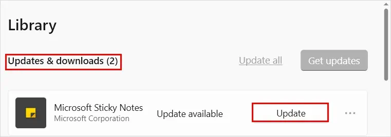 update-sticky-notes-on-windows-microsoft-store