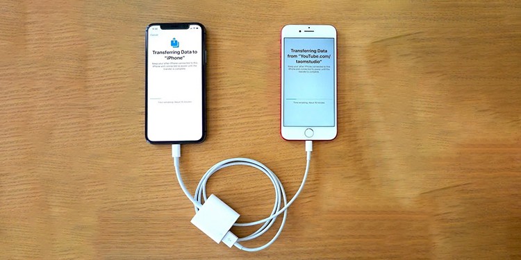 Why is my iPhone to iPhone Transfer Stuck? 7 Ways to Fix it 6 using-cables