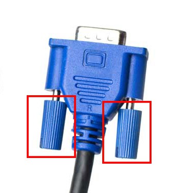 vga cable screws