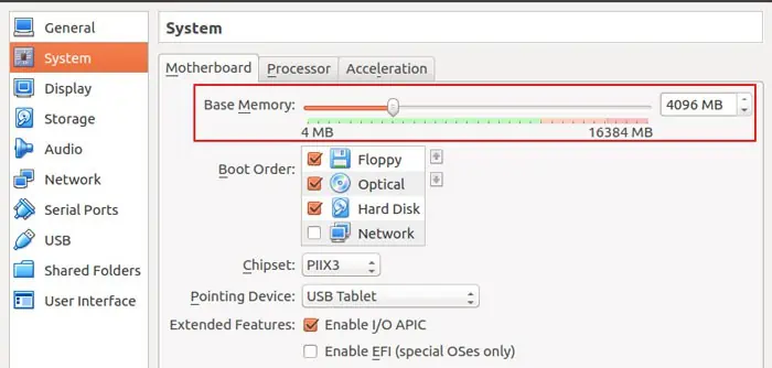 How to Fix “Failed to Open a Session For The Virtual Machine” Error? 33 virtualbox-memory