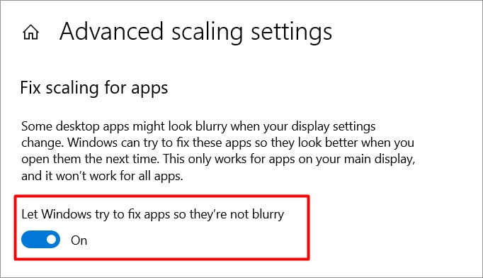 advanced scaling