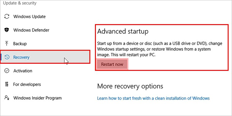 5 Ways How To Boot Into Advanced Startup Option On Windows - 82