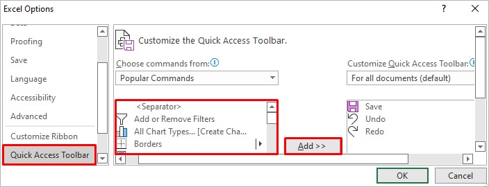 Add-commands-in-Quick-Access-Toolbar