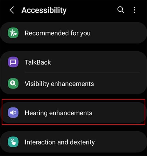Android-accessibility-hearing-enhancement