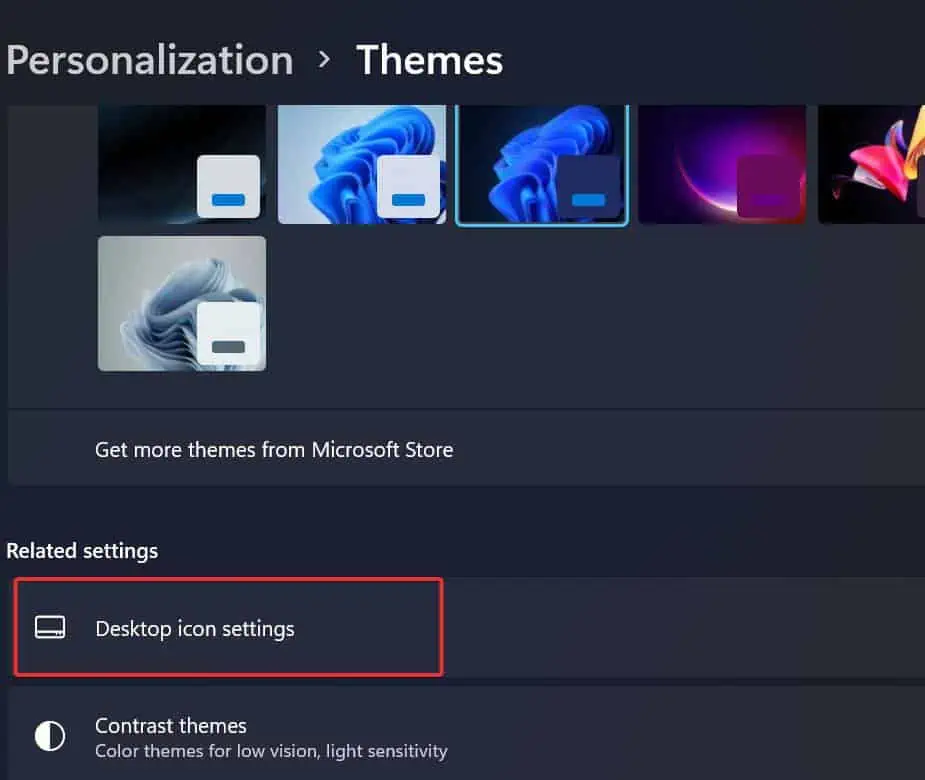Desktop-Icons-settings