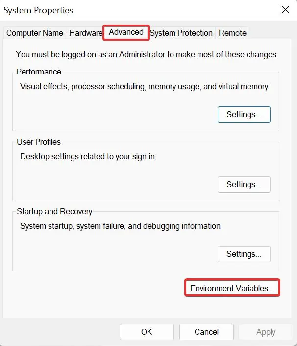 Environment-variables