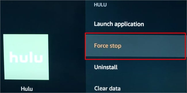 Force-Stop-Hulu-app