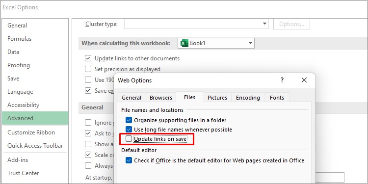 MS-Excel-Web-Options-Window